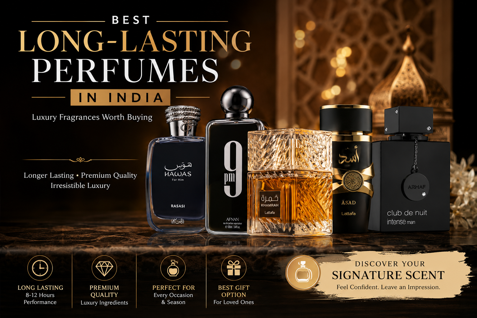 Best Long-Lasting Perfumes in India: Luxury Fragrances Worth Buying